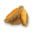 Breaded Green Jalapeño with Cheddar cheese mix 