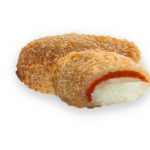 Breaded Red Jalapeño with cream cheese 